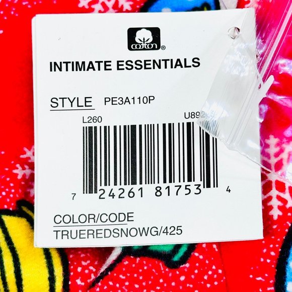 Snow Globe Pajama Set of Top/Pants by Intimate Essentials - XL - NWT - Picture 15 of 15